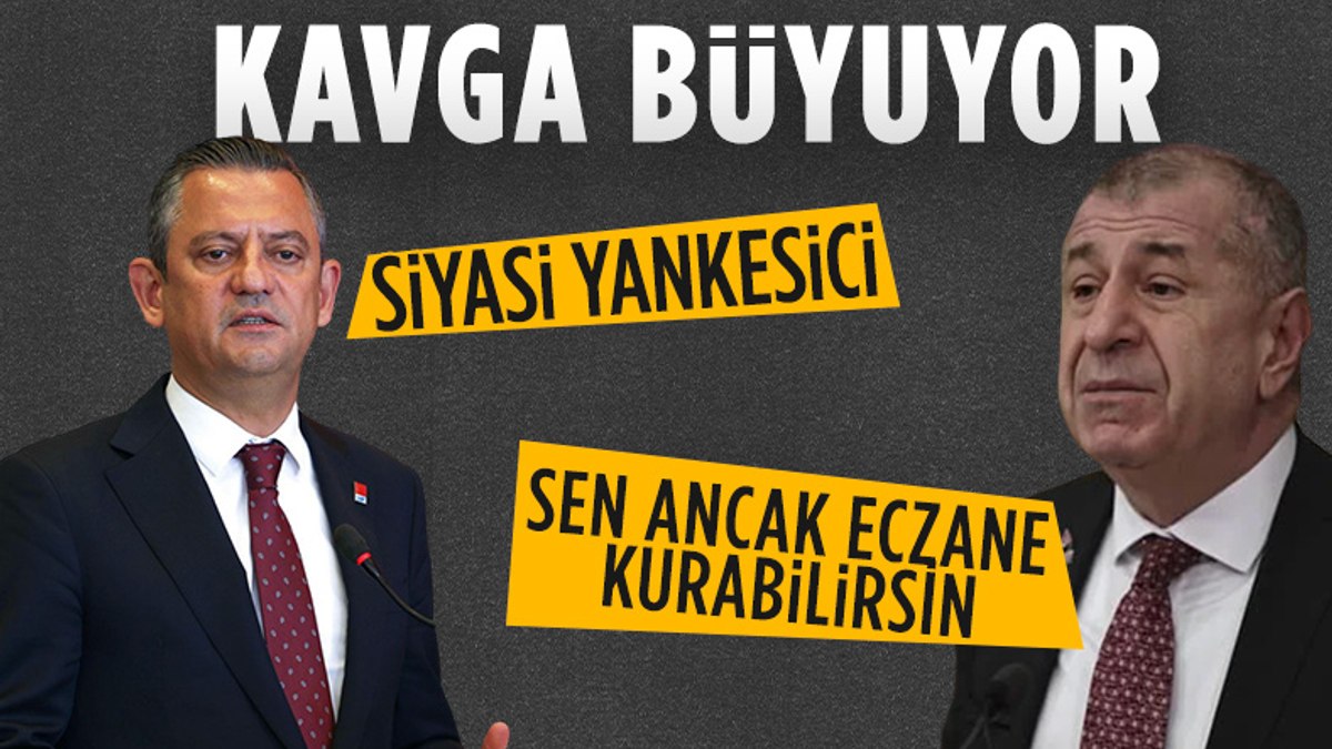 Ümit Özdağ’dan Özgür Özel’e: Sen ancak eczane kurabilirsin
