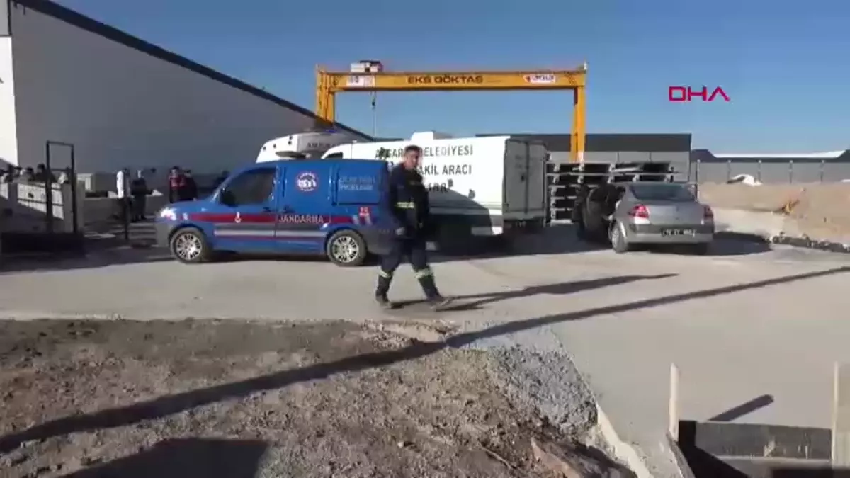 Aksaray’da İşçi Beton Blokun Altında Kalarak Hayatını Kaybetti
