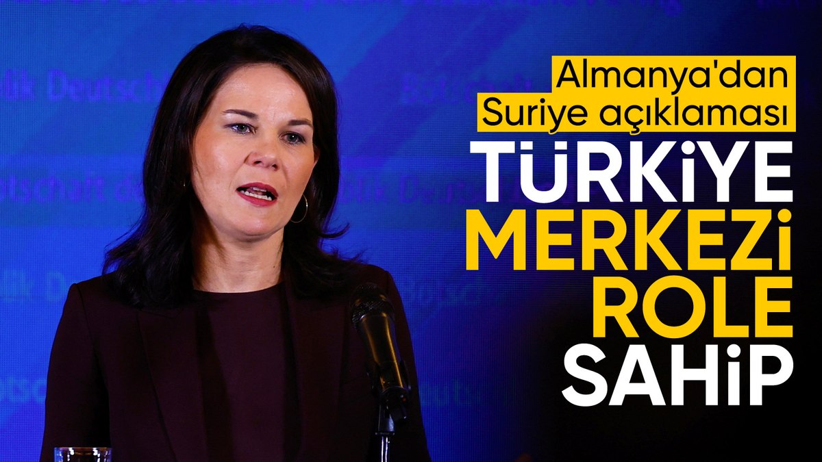 Almanya: Suriye’deki mevcut krizle başa çıkmada Türkiye merkezi role sahip