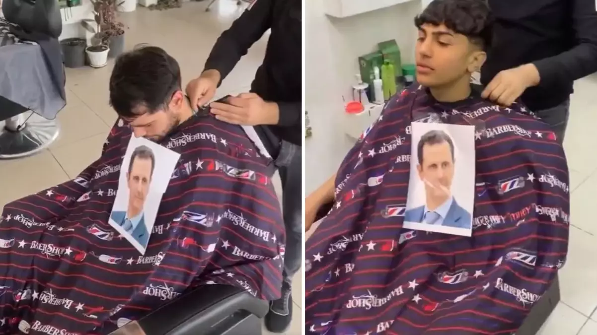 Suriyeli berber, yaptığı sosyal deneyle müşterilerinin aklını aldı